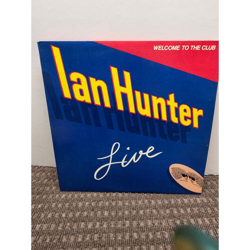 Ian Hunter Live Welcome To The Club Vinyl 2LP Chrysalis CH2 1269 1980 Rock